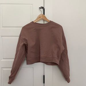 Girlfriend Collective 50/50 Cropped Sweatshirt